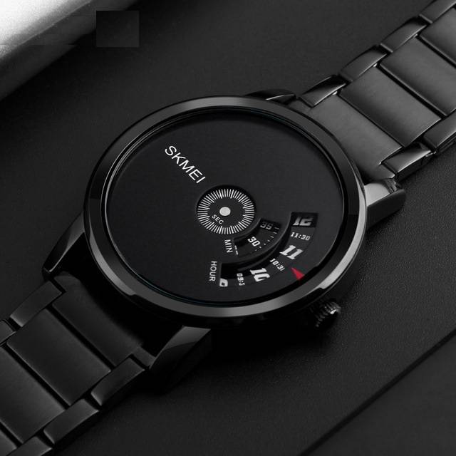Simple Style Fashion Men Quartz Watch Luxury Creative Steel Band Waterproof Casual Men's Watches
