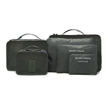 6pcs Toiletry Travel Cosmetic Case Vanity Storage Organiser Bag