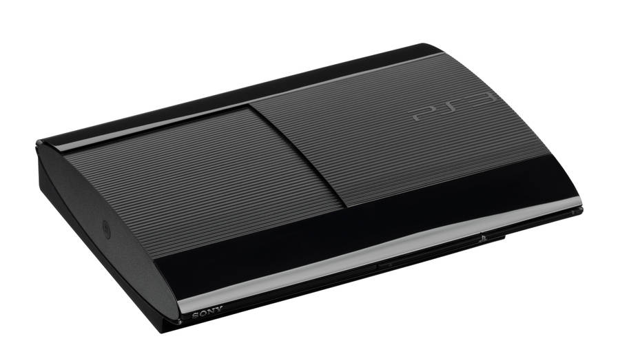 SONY Playstation 3 Super Slim 500 GB - with cables and wireless remote.