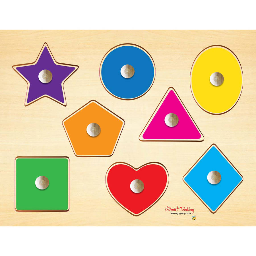 Shapes Peg Puzzle 8pc