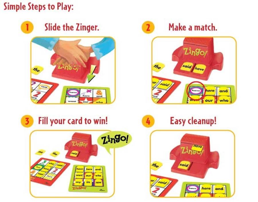 Zingo! Sight Words