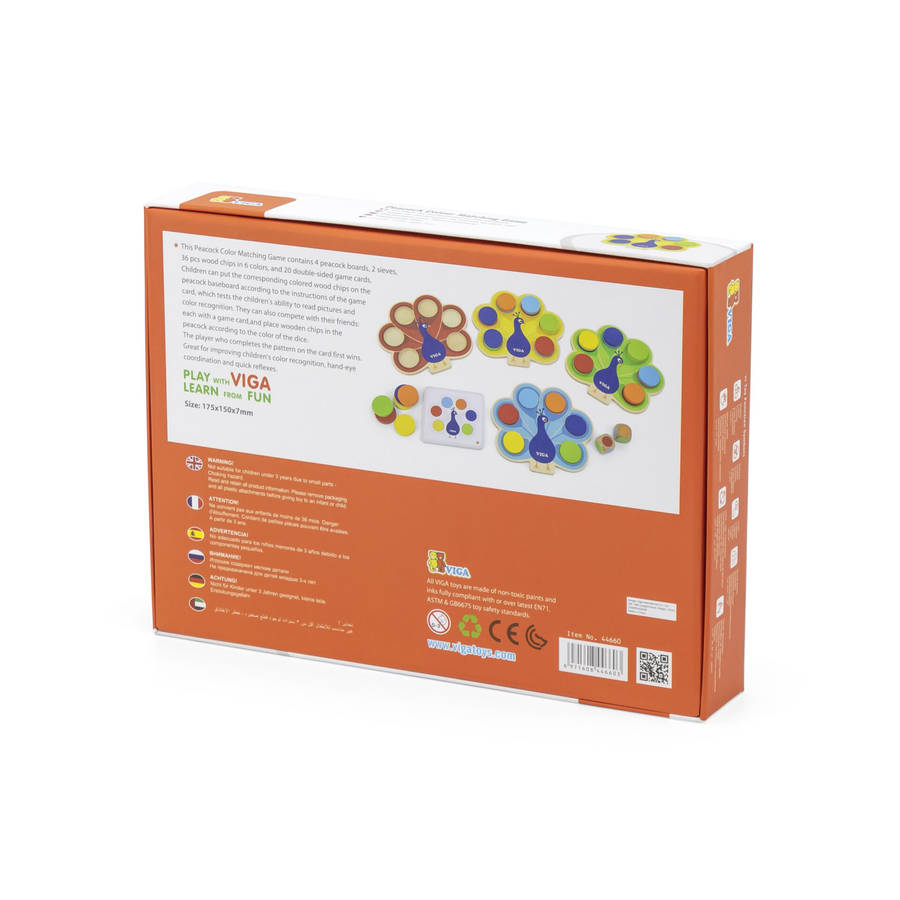Peacock Color Matching Game