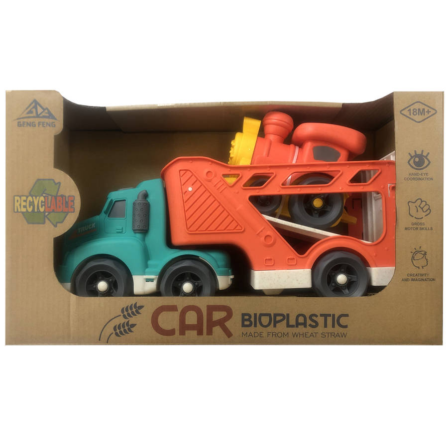 Bioplastic Carrier Truck &amp; Train Set