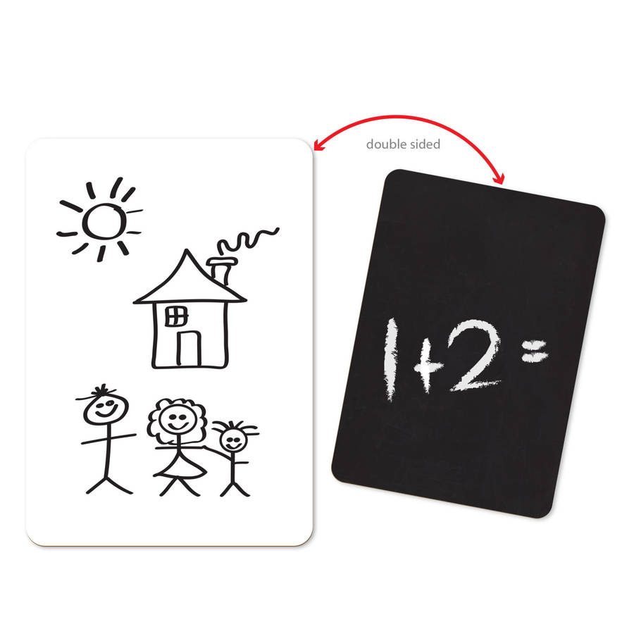 Double-sided Chalk &amp; White Board