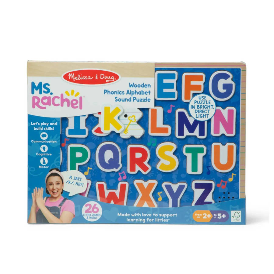 Ms Rachel Alphabet Phonics Puzzle