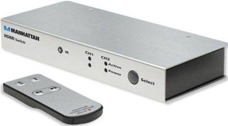 Manhattan HDMI Video Switch 2:1 Manual