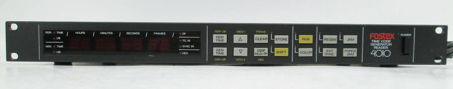 Fostex Time Code Generator Reader4010 (used)