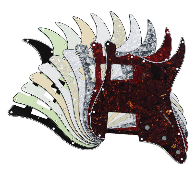 H/H Tortoise Shell 3ply Strat Style Pickguard