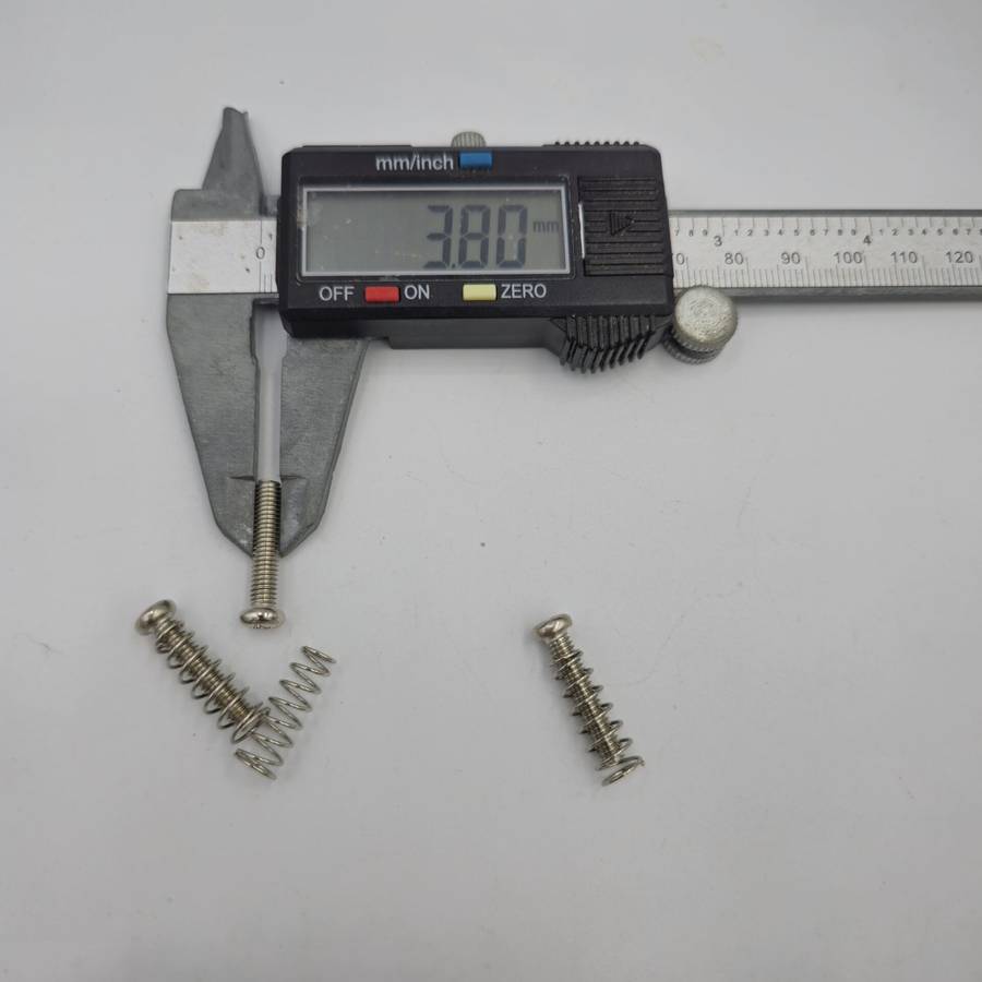 Telecaster Bridge Pickup Screws and Springs - Set of 3