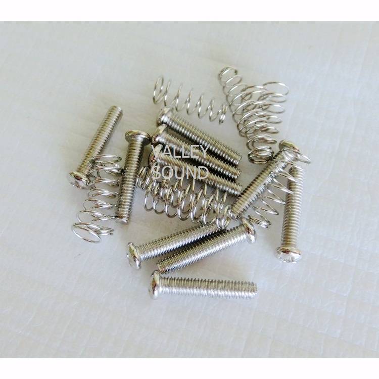 Telecaster Bridge Pickup Screws and Springs - Set of 3