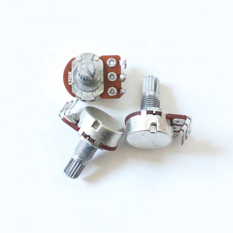 A250K Audio 15mm Shaft (split) Mini Size Potentiometer