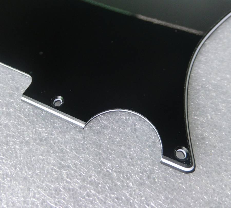 Black 3ply Humbucker Tele Style Pickguard