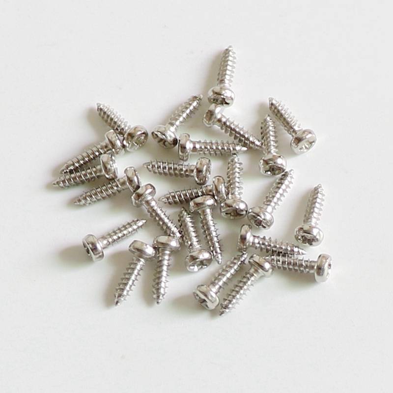 2mm x 8mm Screws for Truss Rod Covers, Machine Head (tuners)