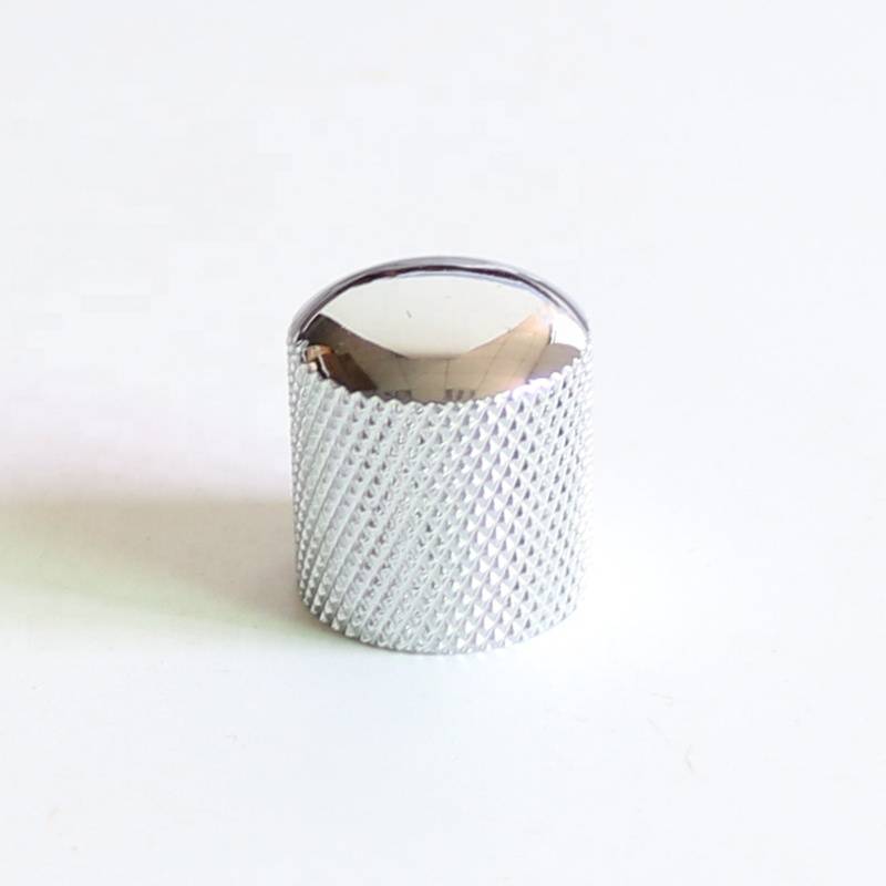 Chrome Metal Knob - Push On (single)