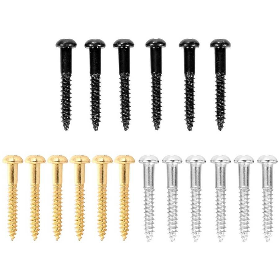 Guitar Bridge Screws for 6 point bridge - Set of 6