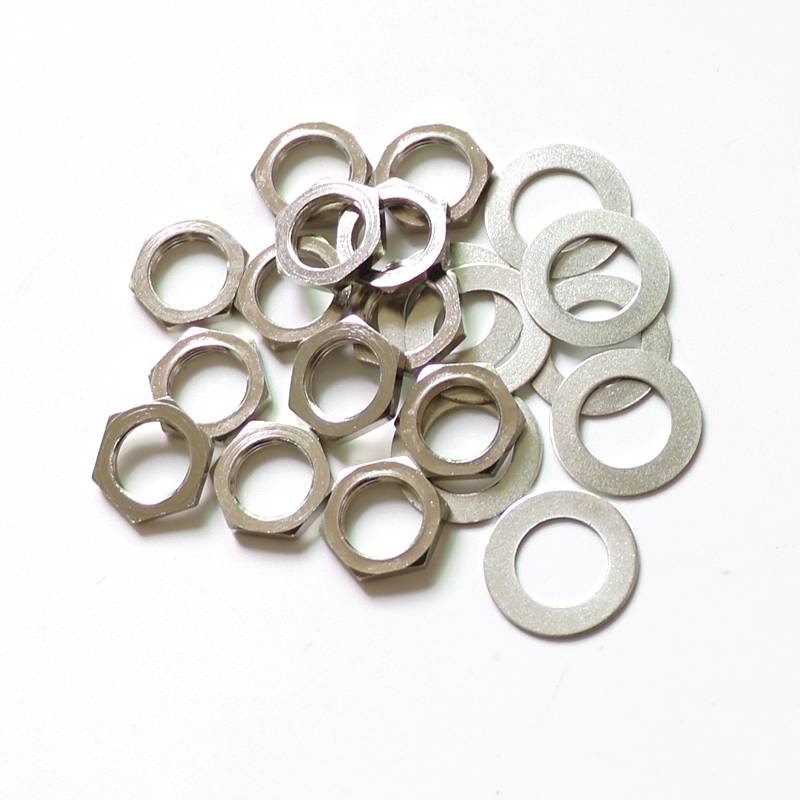 Potentiometer Nut and Washer (for full size pots)