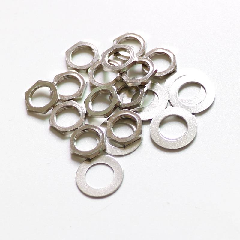 Potentiometer Nut and Washer (for full size pots)