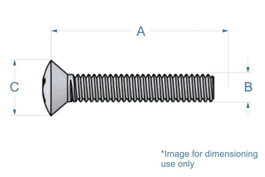 3mm Metric Single Coil Pickup Screws (Single)