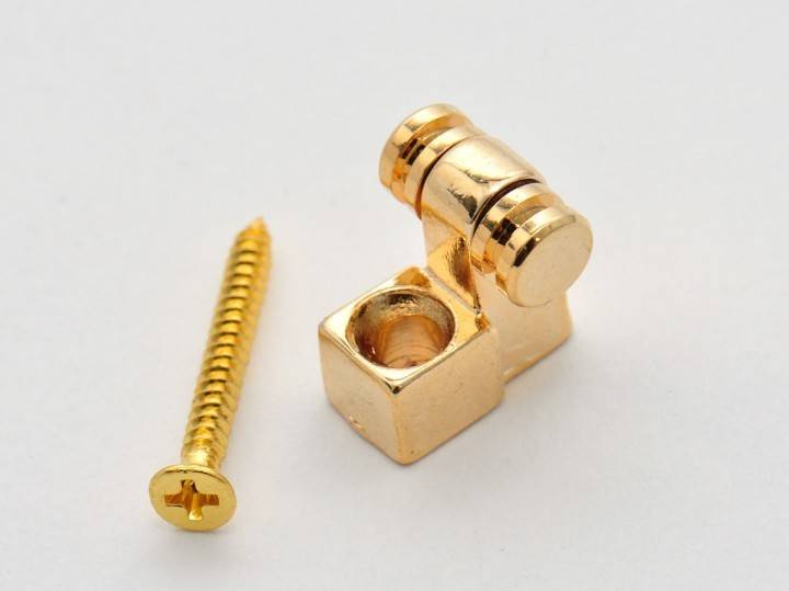 Gold Guitar Roller String Retainer (Single)