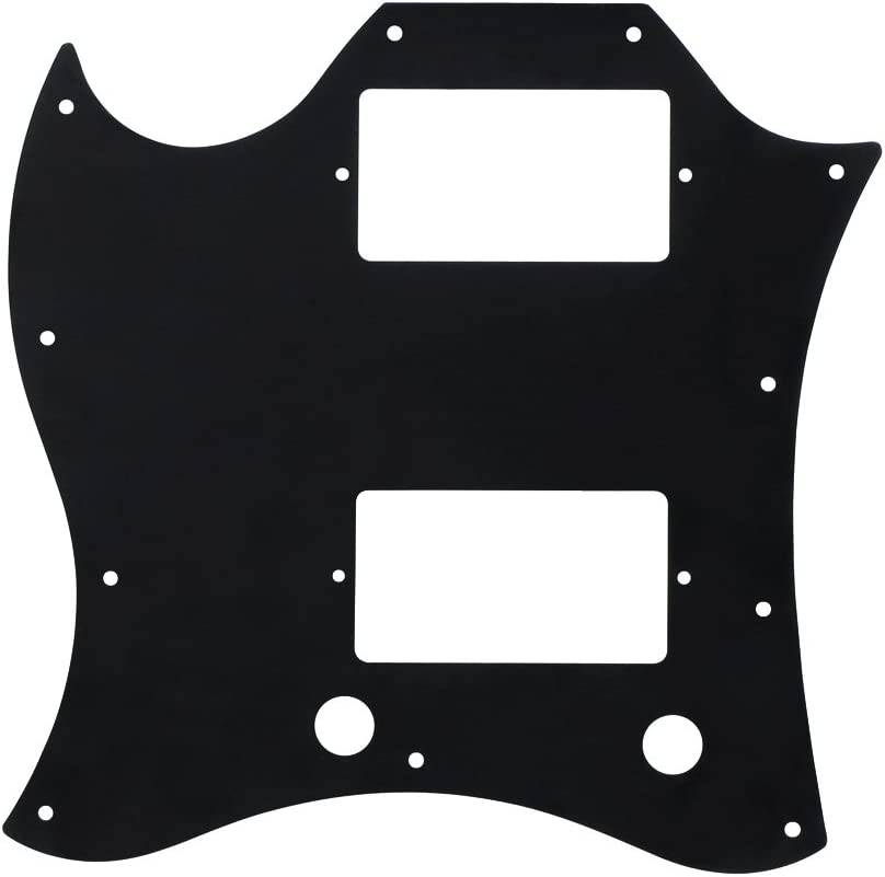 Black Full size SG guitar pickguard 