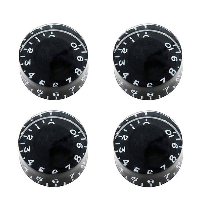 Black Speed Dial Gibson style replacement knob