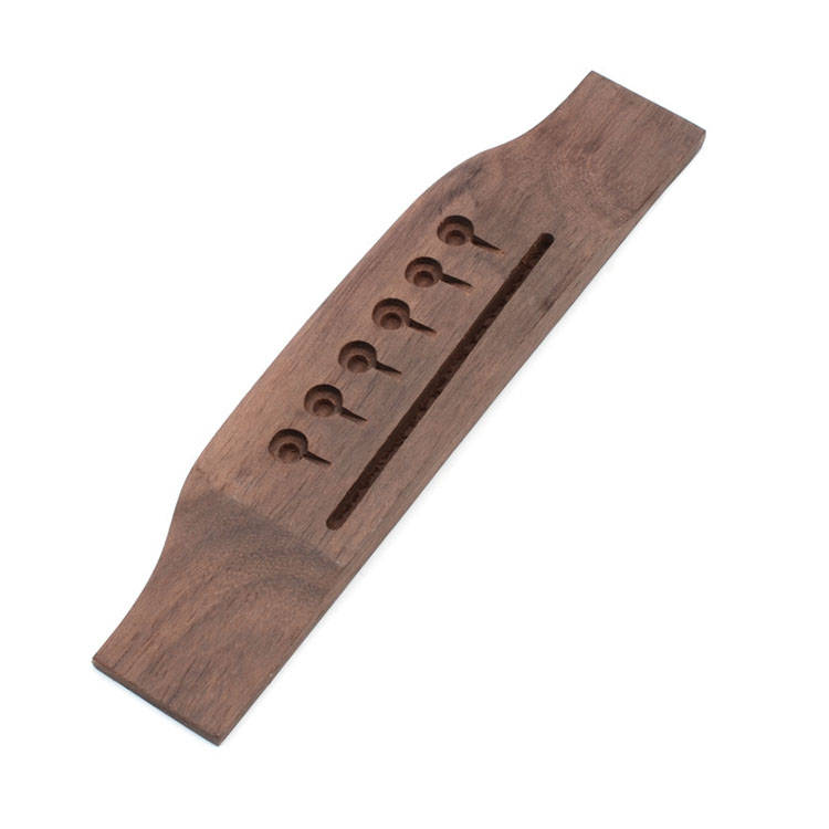 152.5MM Rosewood Bridge for 6 String Acoustic Guitars With Modified String Slits