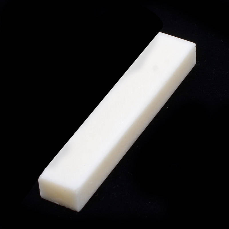 Ox Bone Blank Nut for Guitars (52mm)