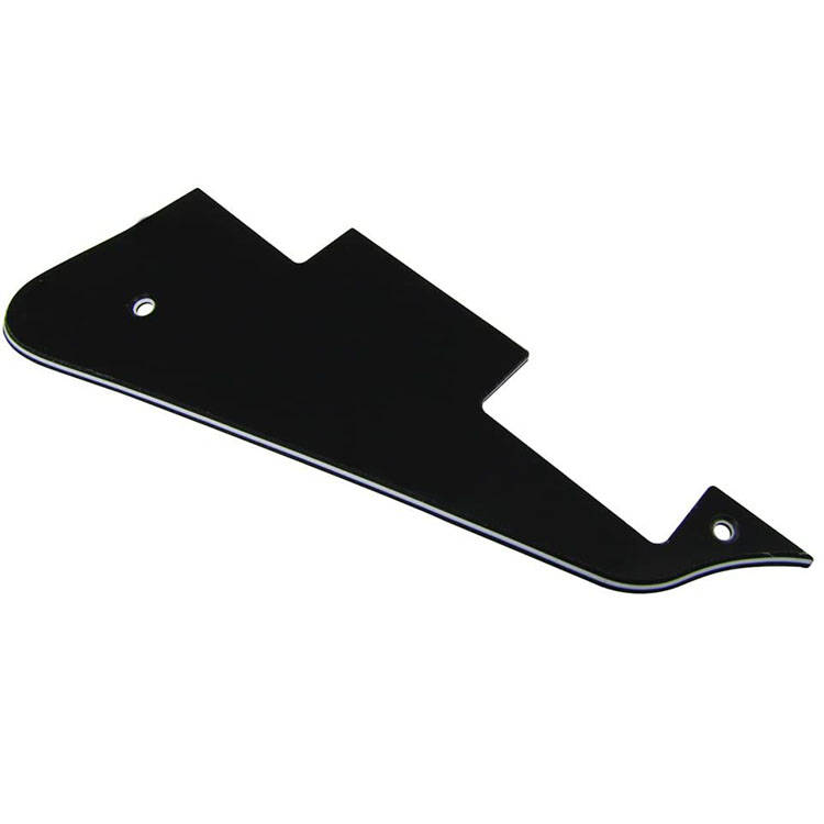 Black Les Paul Pickguard 3ply