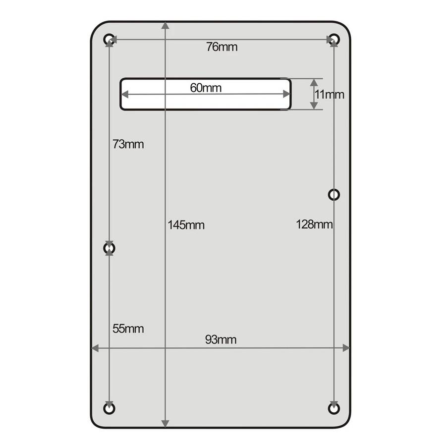 Tortoise shell Guitar Tremolo Cavity Cover