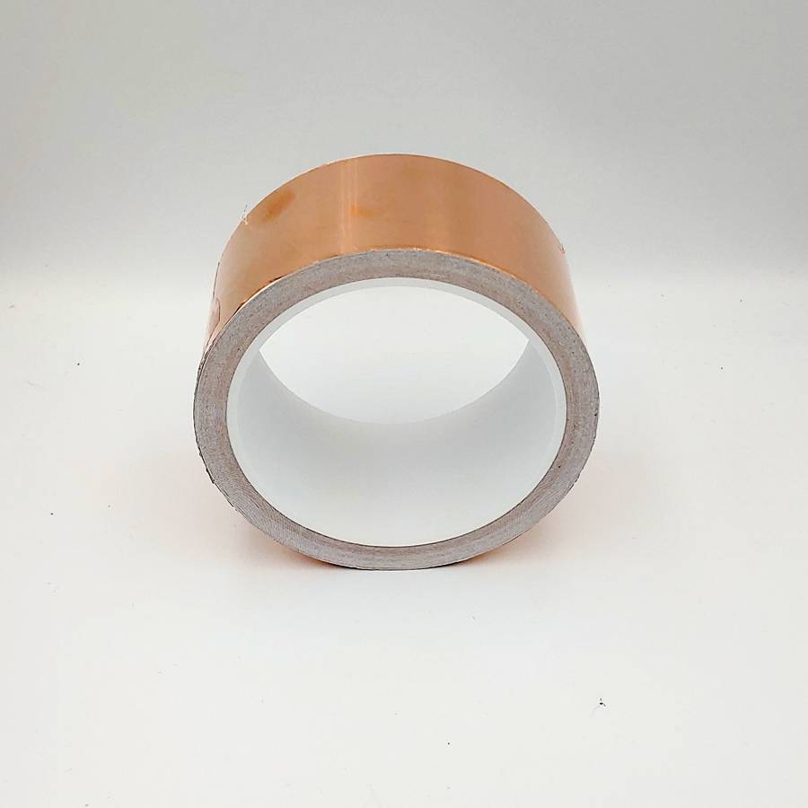 10m x 50mm Copper Foil Tape Double Sided Conductive Single Side Adhesive