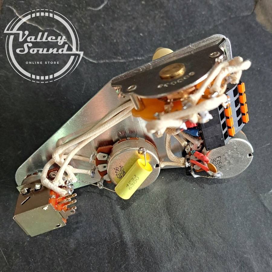 H/S/S With "Coil Split" Push Pull Mod Prewired Electronic Assembly for Stratocaster type guitars ...