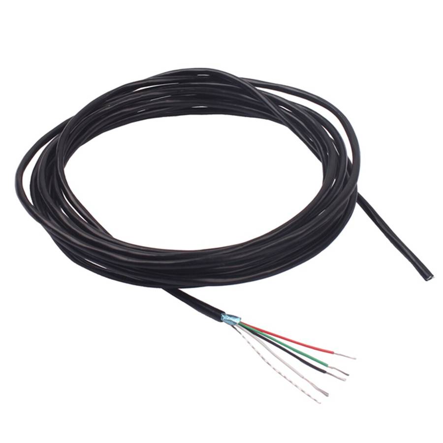 30cm Shielded 4 Conductor Guitar Circuit Hookup Wire Pickup Cable 28 AWG