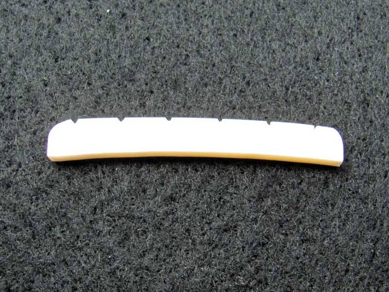 43mm Ox Bone Nut with 7.25" Radius bottom for Strat / Tele Electric Guitars