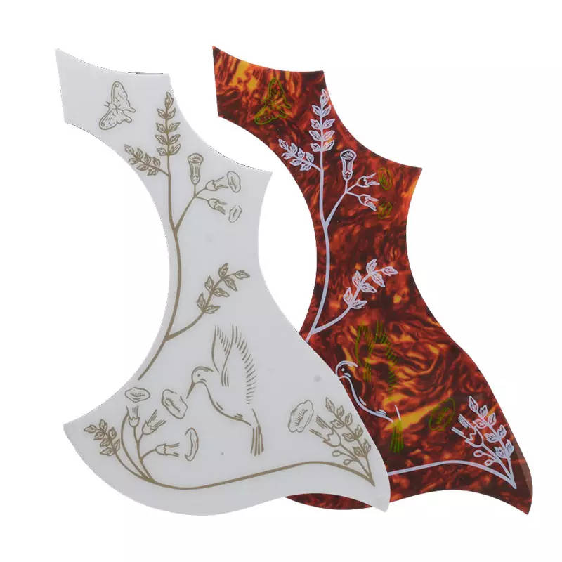 Acoustic Guitar Pickguard with Hummingbird Pattern