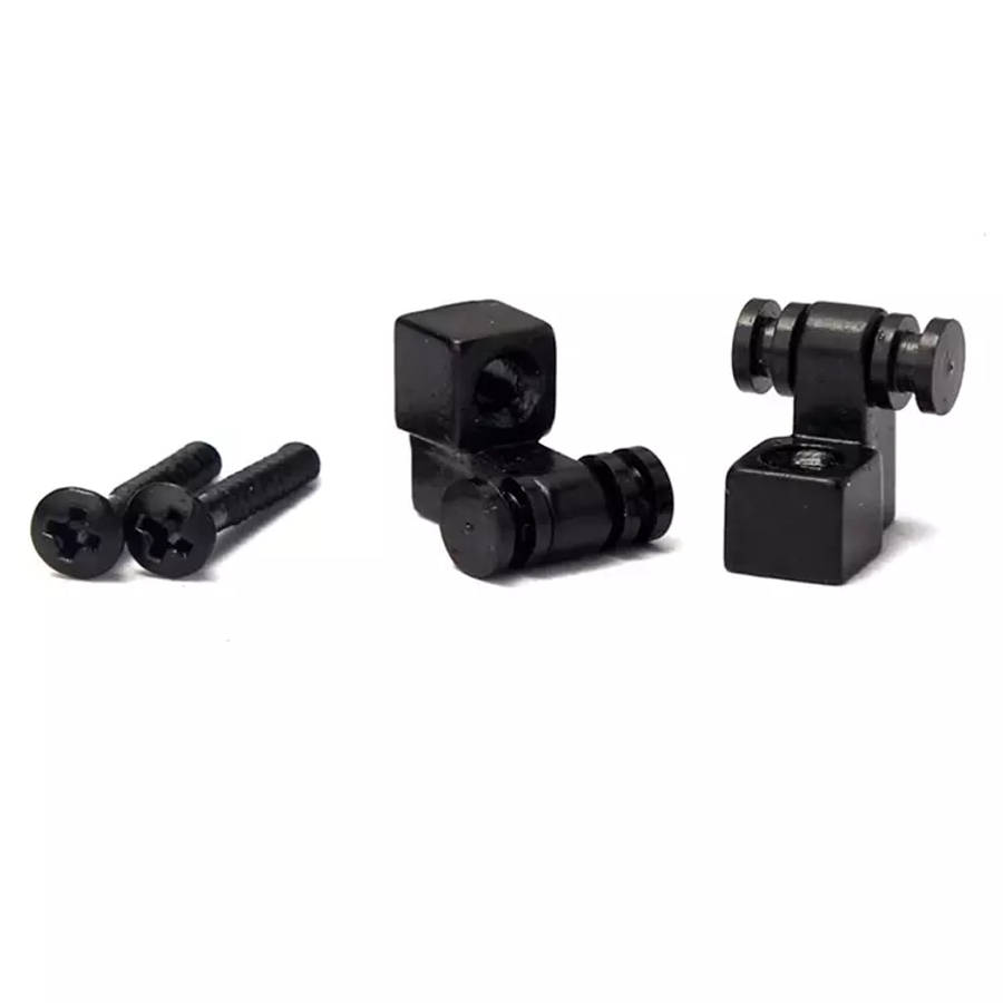 Black Guitar Roller String Retainer (Single)