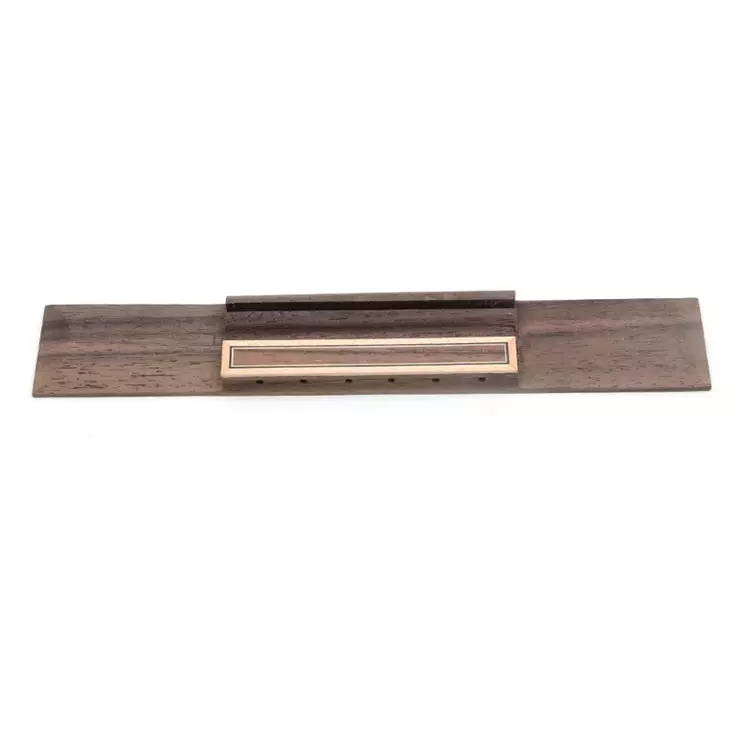 Rosewood Bridge For Classical Guitar 185mm