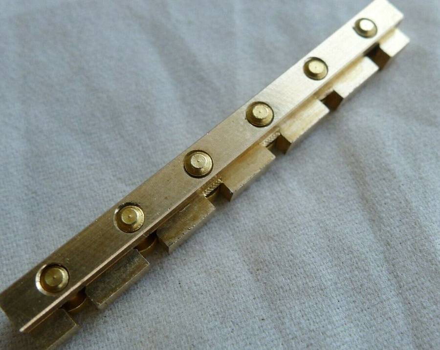 43mm Adjustable Brass Nut for Strat / Tele Electric Guitars