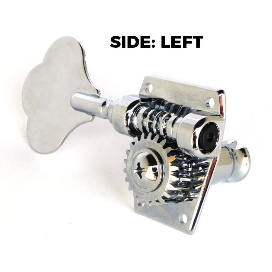 Bass Guitar Machine Head/Tuner Open Gear Style (Single)