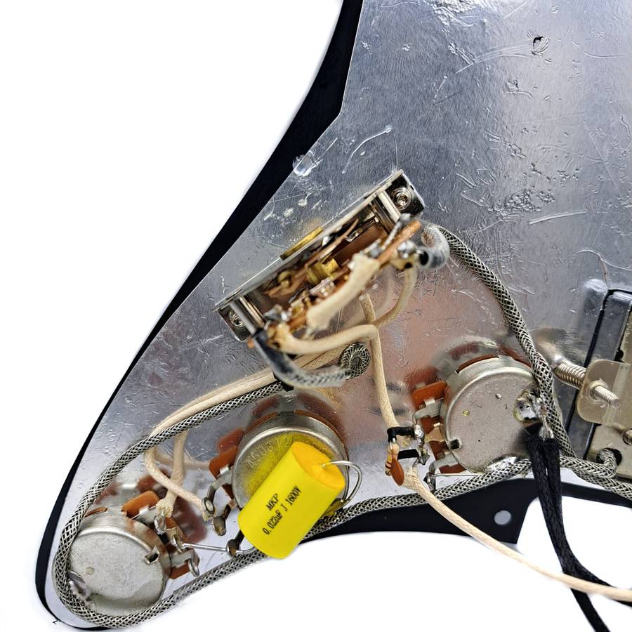 Loaded Prewired Pickguard with 2 Karman Evader Humbuckers