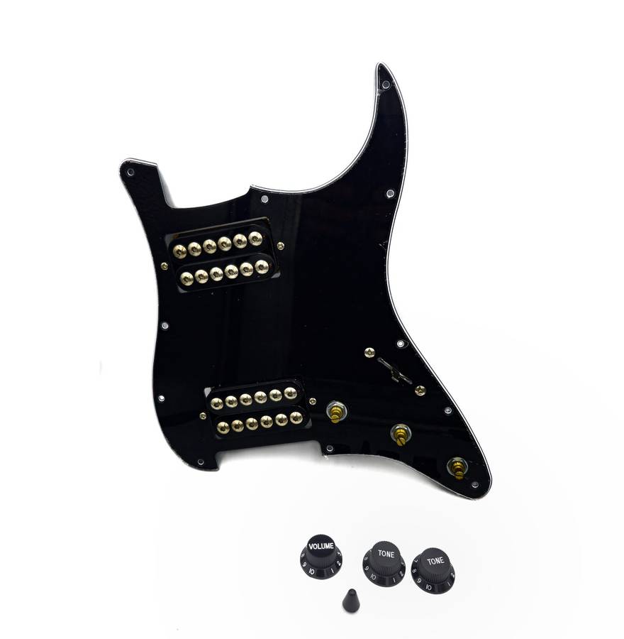 Loaded Prewired Pickguard with 2 Karman Evader Humbuckers