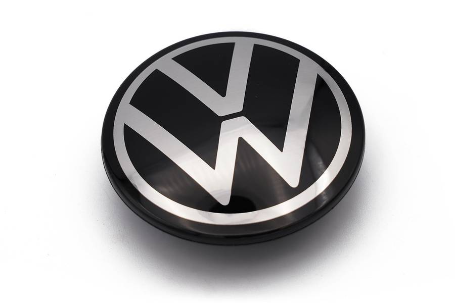 56mm VW Centre Cap (New Style Logo) - (Set of 4) Part No : 6C0 601 171