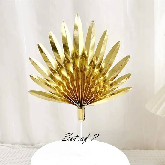 Palm Fan Leaf Paper Topper