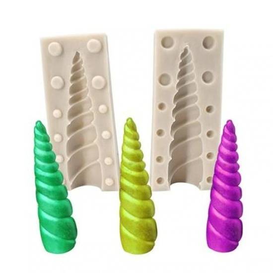 3D Unicorn Horn Silicone Mold