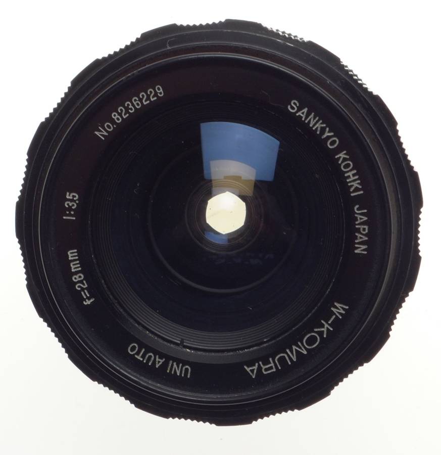 W-Komura f=28mm 1:3.5 Classic 35mm Film Camera Lens - Komura