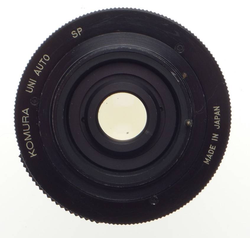 W-Komura f=28mm 1:3.5 Classic 35mm Film Camera Lens - Komura