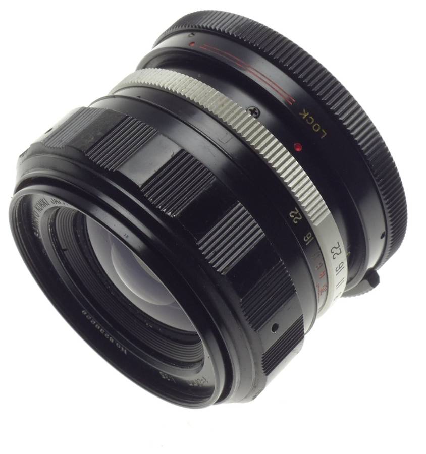 W-Komura f=28mm 1:3.5 Classic 35mm Film Camera Lens - Komura