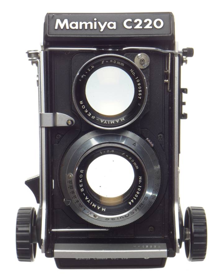 Mamiya C220 TLR vintage camera parts repair - Mamiya