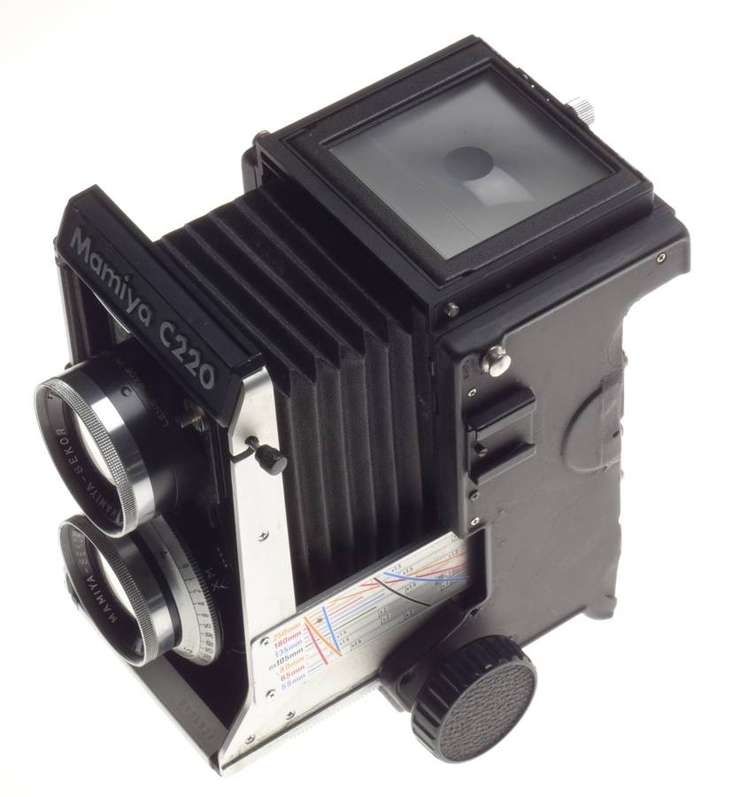 Mamiya C220 TLR vintage camera parts repair - Mamiya