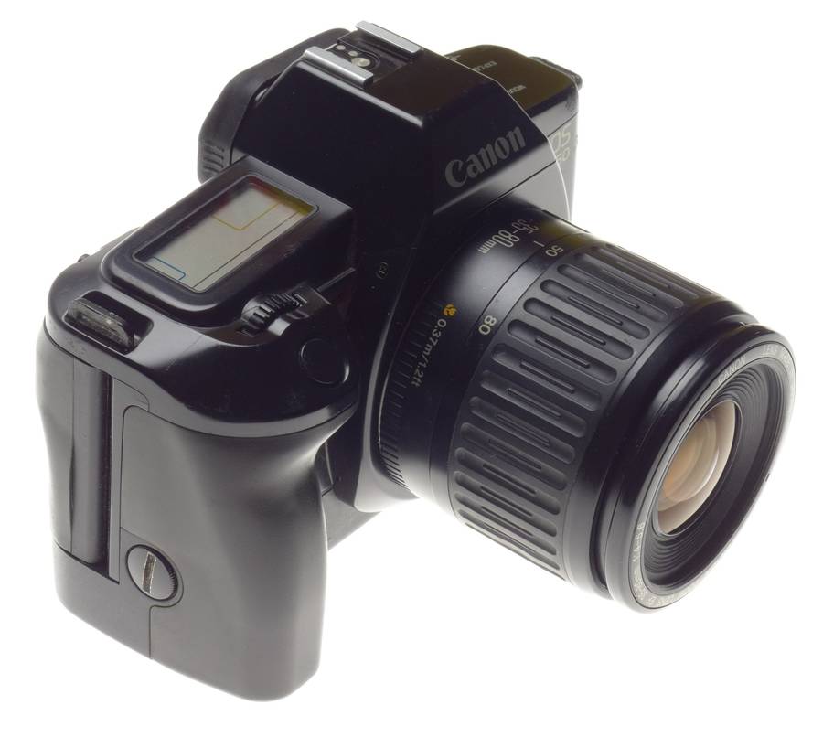 Canon EOS 650 film 35mm vintage camera body Zoom EF 35-80mm lens - Canon