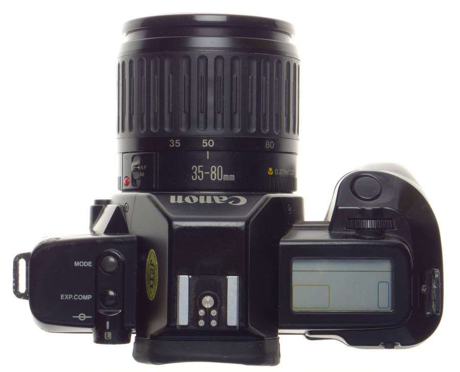 Canon EOS 650 film 35mm vintage camera body Zoom EF 35-80mm lens - Canon